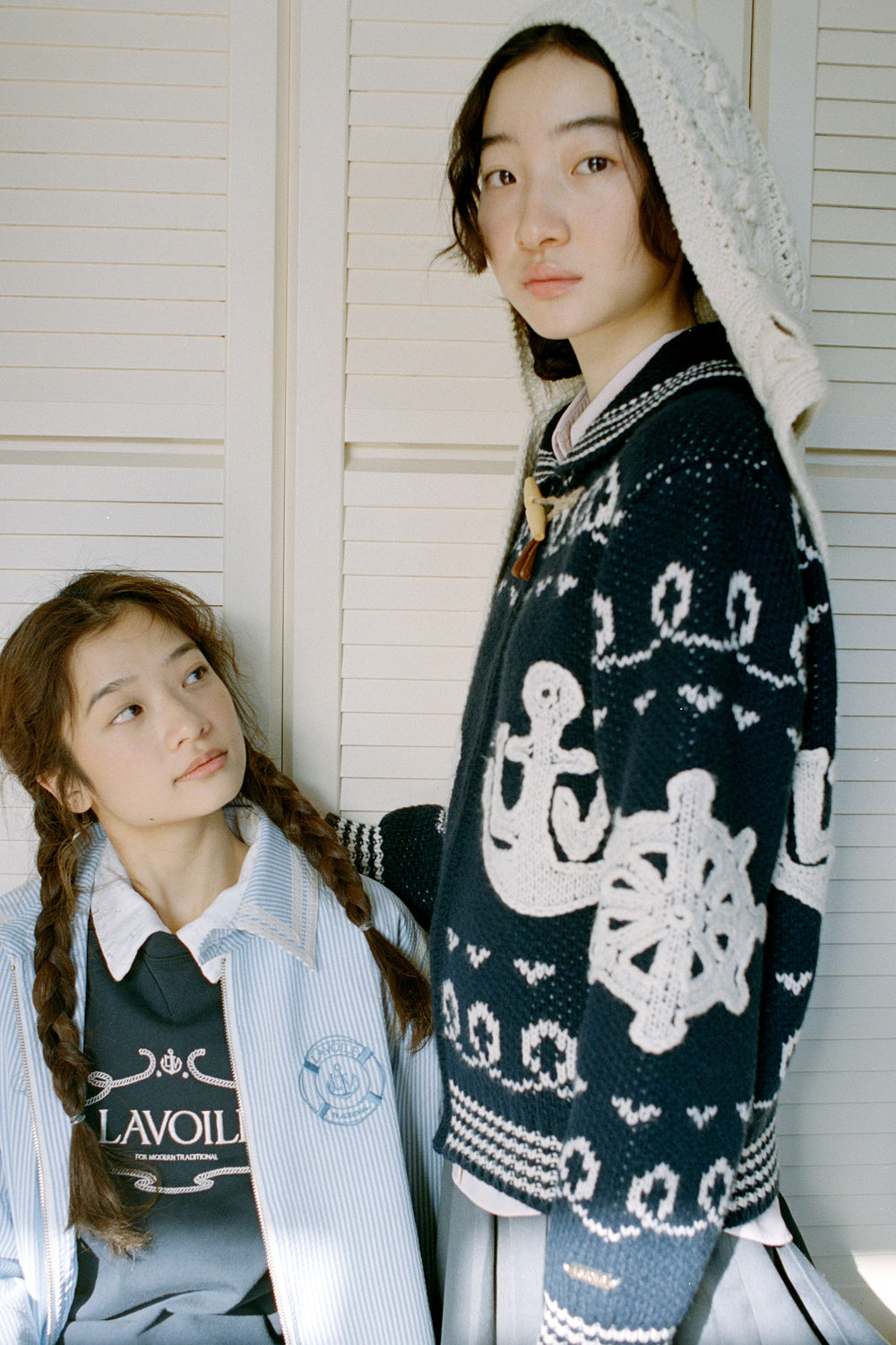 21日限定値下louren zip up knit cardigan ivory zip up knit cardigan – louren store