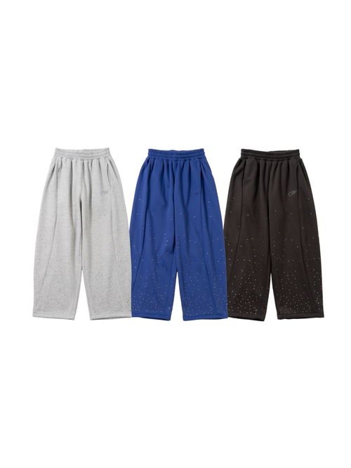 rhinestone sweat pants