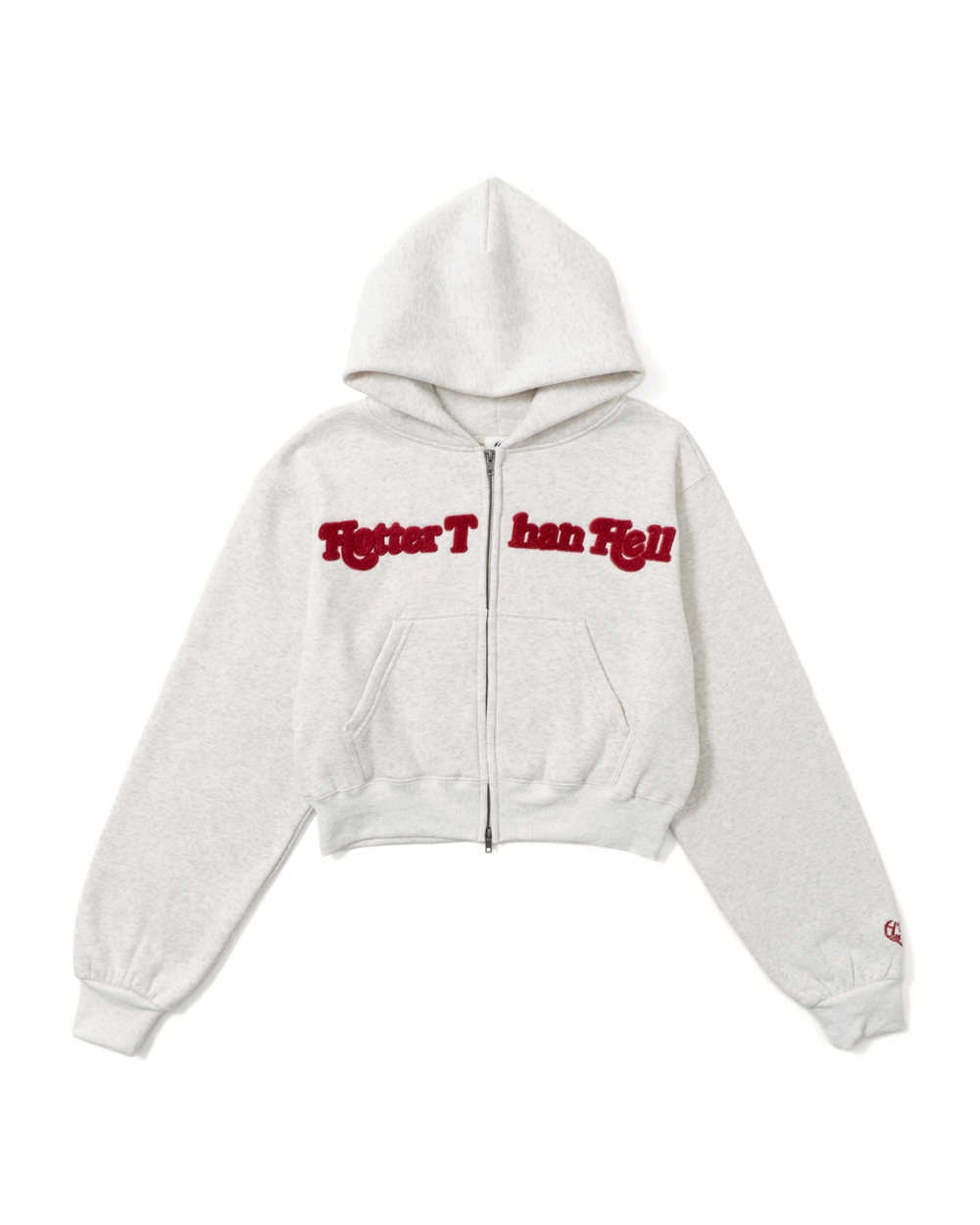 sagara heart logo zip hoodie – YZ