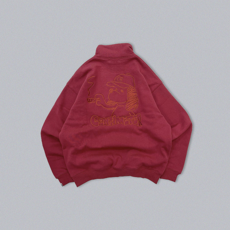 Rakugaki Ruler Halfzip Sweat