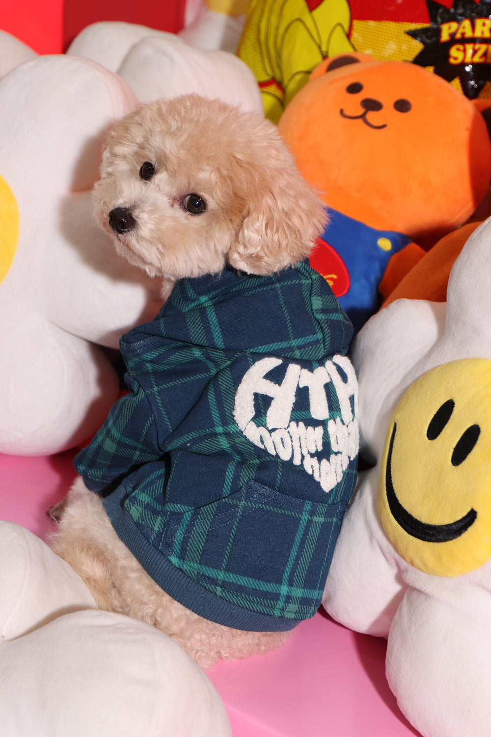 wiggle wiggle × HTH heart logo hoodie(for pets) – YZ