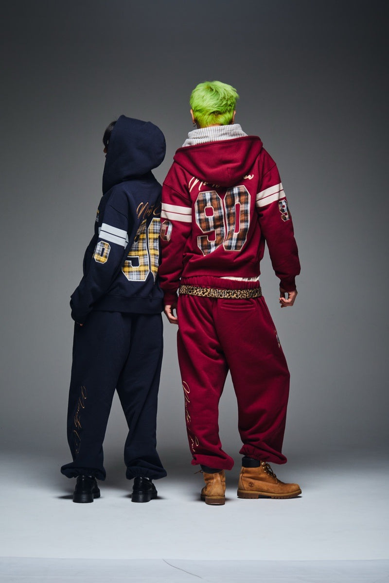 Numbering Check Sweat Pants – YZ