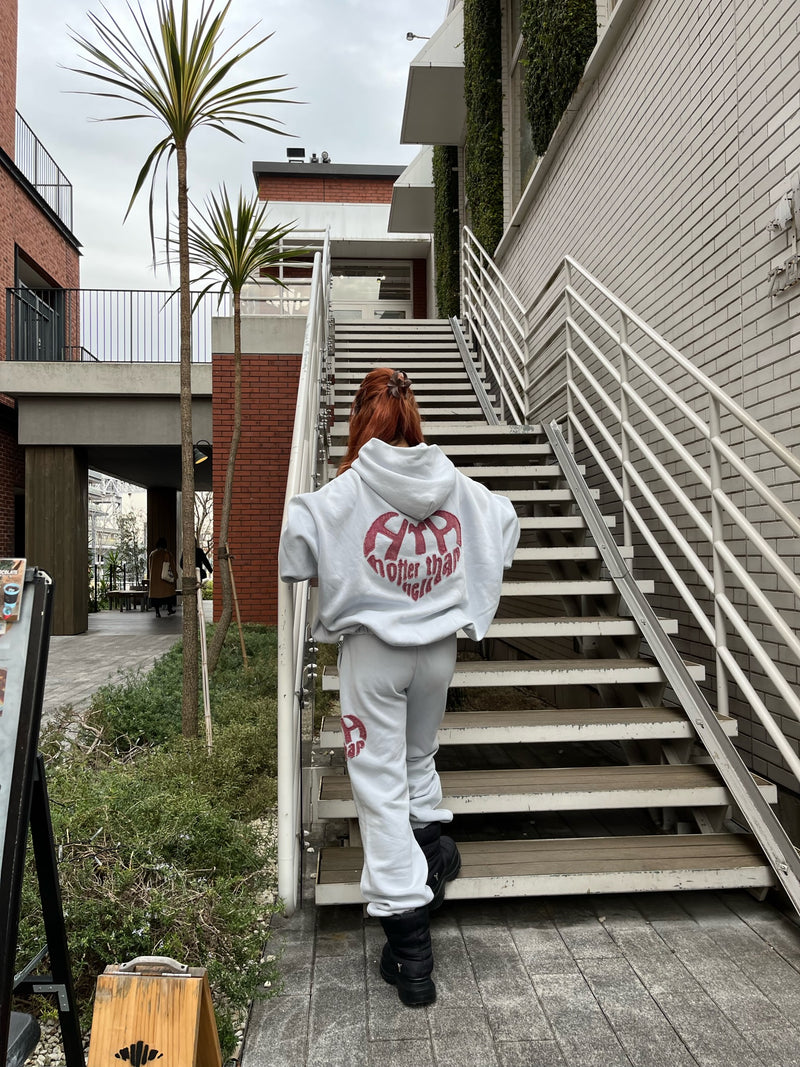 vintage like Heart Logo sweat pants