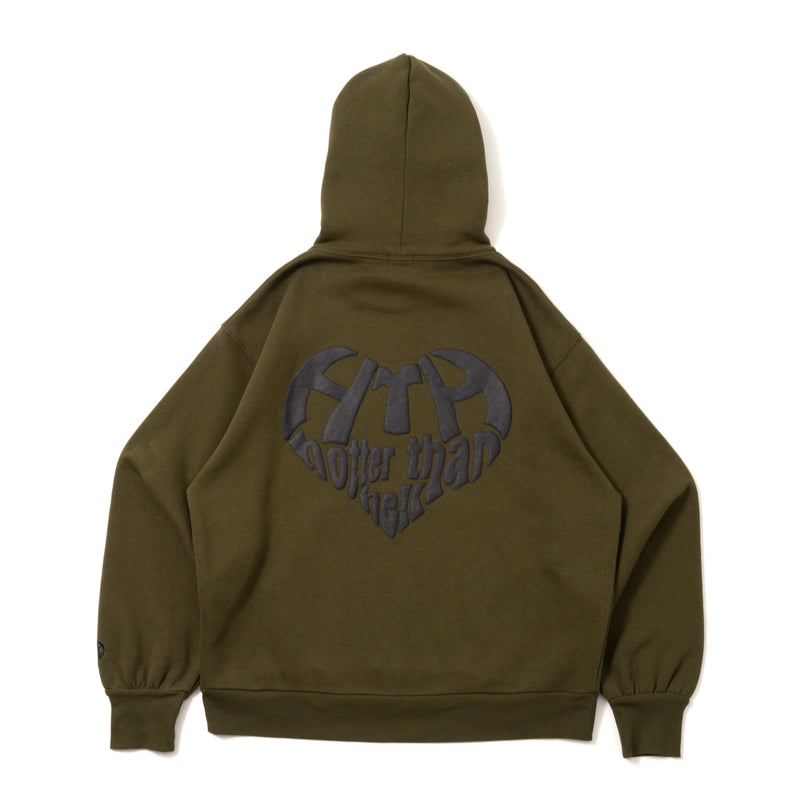 heart logo hoodie