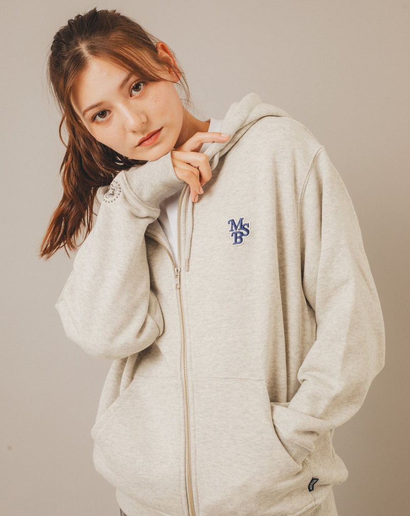 Wappen zip hoodie – YZ