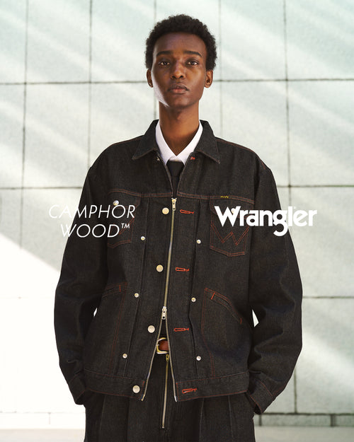 【 CamphorWood × Wrangler 】custom 2way trucker denim jacket 124MJ×24MJZ