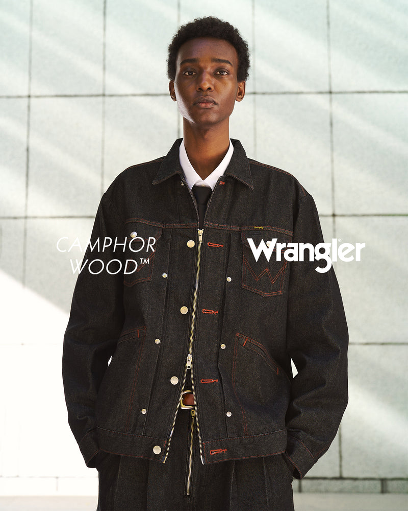 【 CamphorWood × Wrangler 】custom 2way trucker denim jacket 124MJ×24MJZ