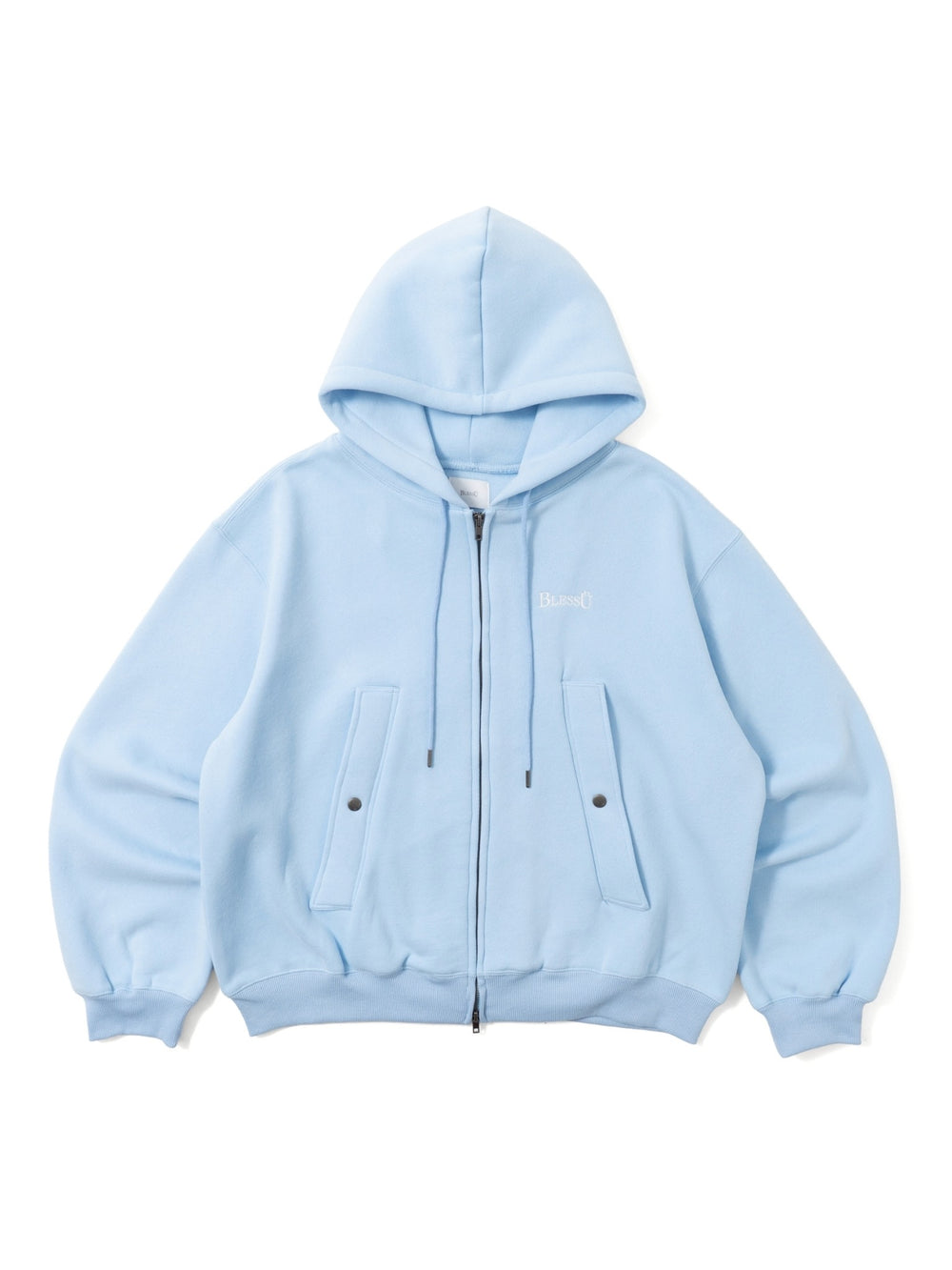 BU SMALL OG LOGO FULL ZIP HOODIE – YZ