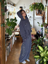 Patchwork Logo sweat pants 