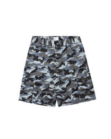 BU CAMOUFLAGE PATTERN BAGGY SHORTS