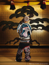 【9090×ラヴ上等】Ukiyo-e Embroidered Souvenir Jacket