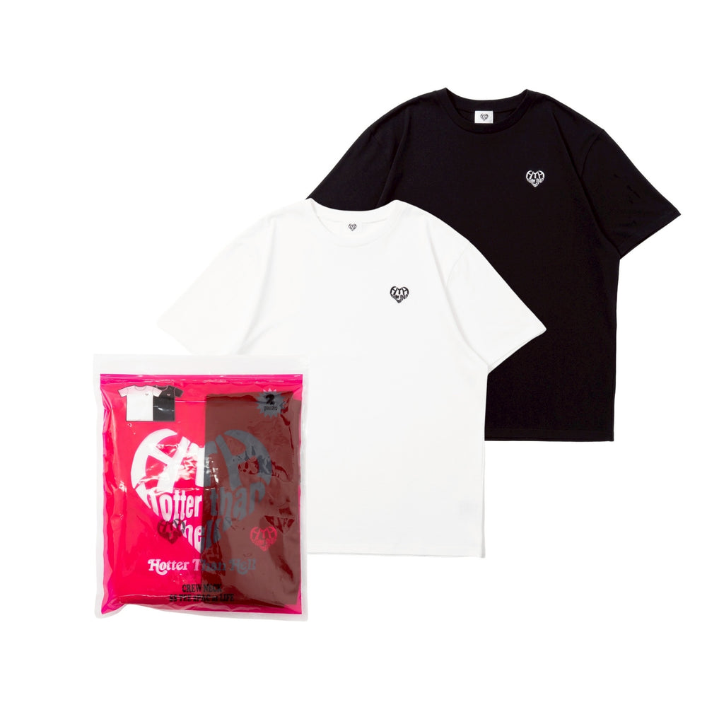y*♪様 Tシャツセット Y's for men 2PACK T-SHIRTS(FREE SIZE Black x White): Y's for men