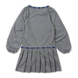 Ribbon Pleated One-Piece