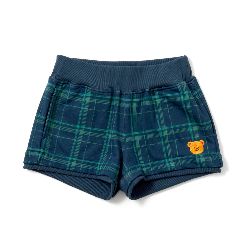 wiggle wiggle × HTH check pattern mini shorts – YZ