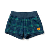 wiggle wiggle × HTH check pattern mini shorts