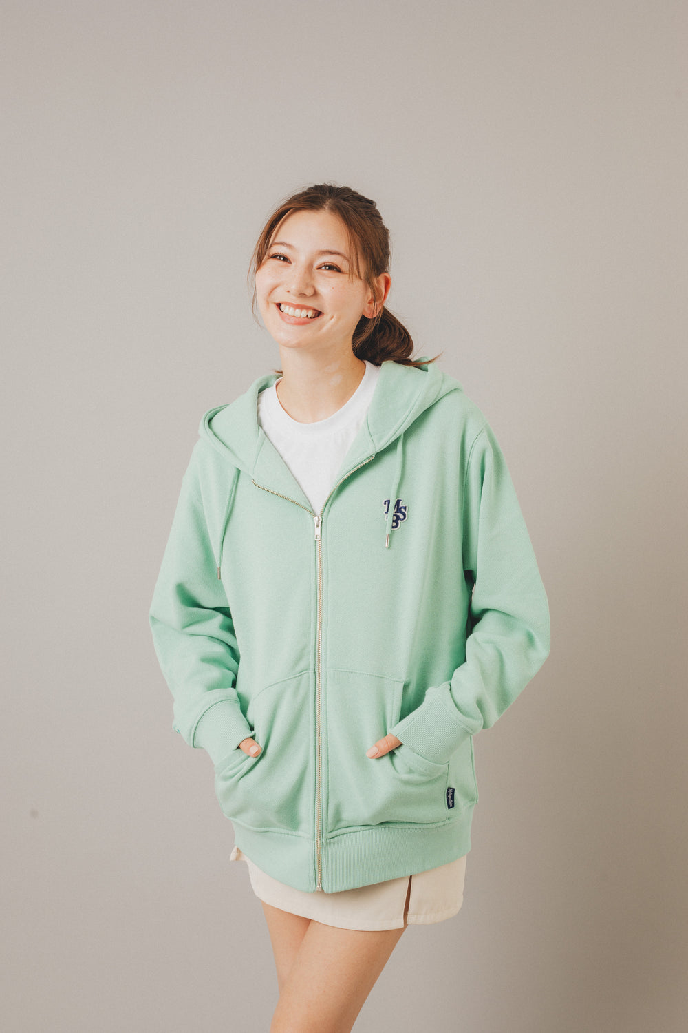 Wappen zip hoodie – YZ