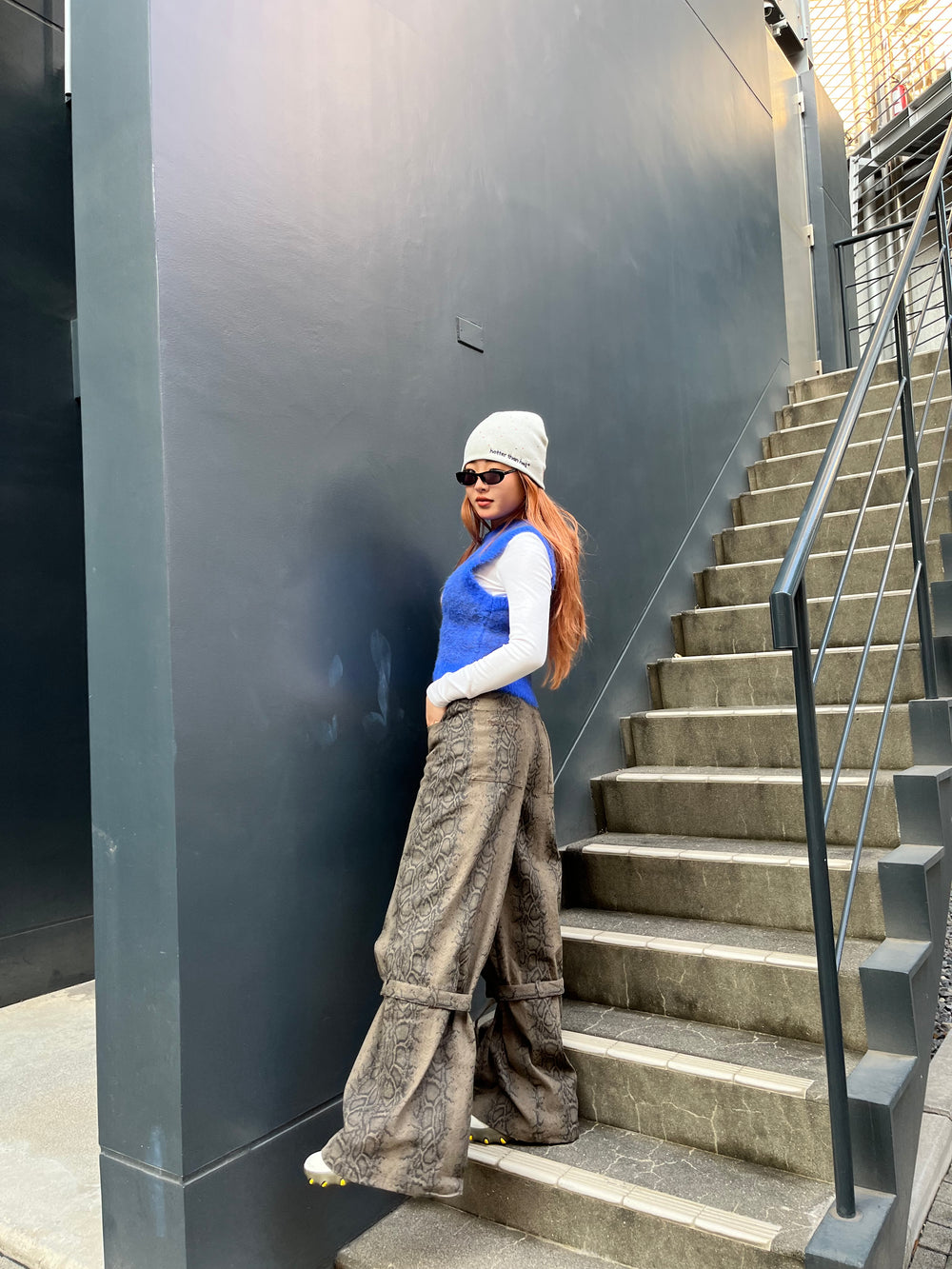 Python belt design pants – YZ