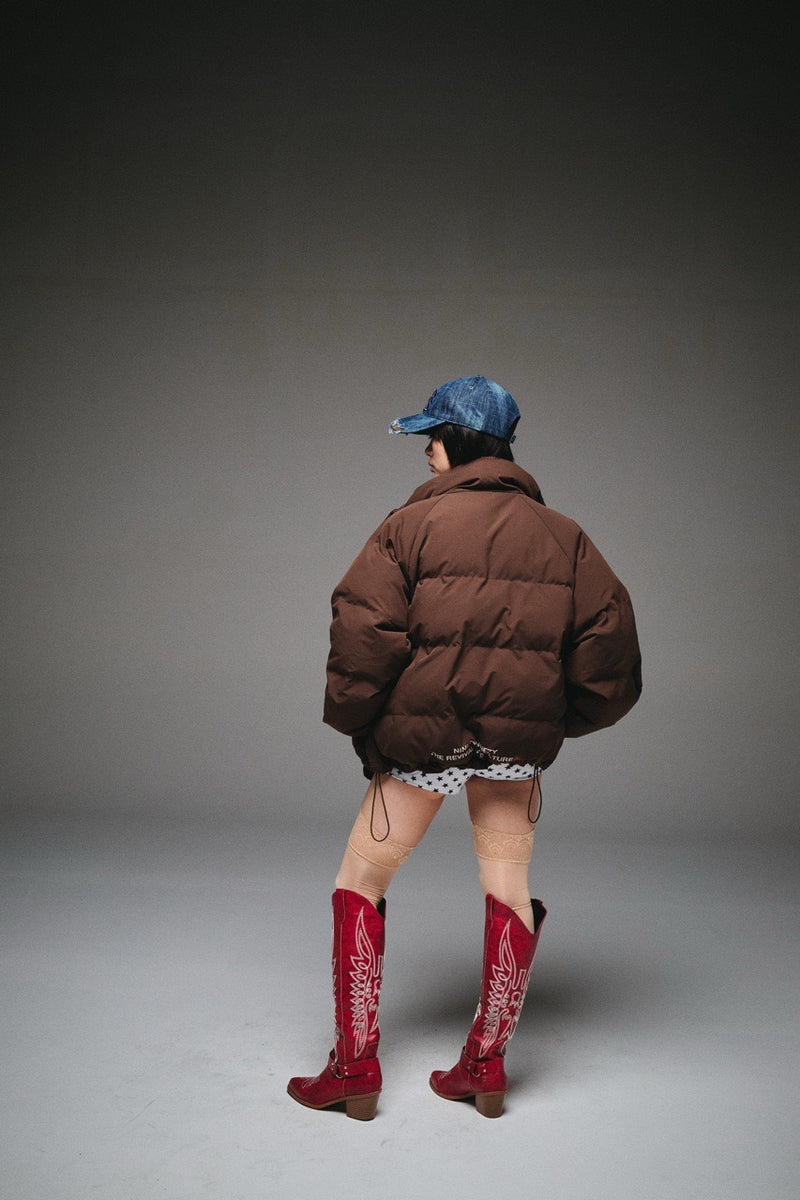 90 Logo Rich Puffer Jacket – YZ