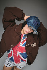 ナインディストレストキャップ 