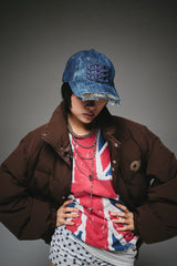 ナインディストレストキャップ 