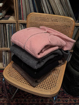 ballsy knit double zip hoodie