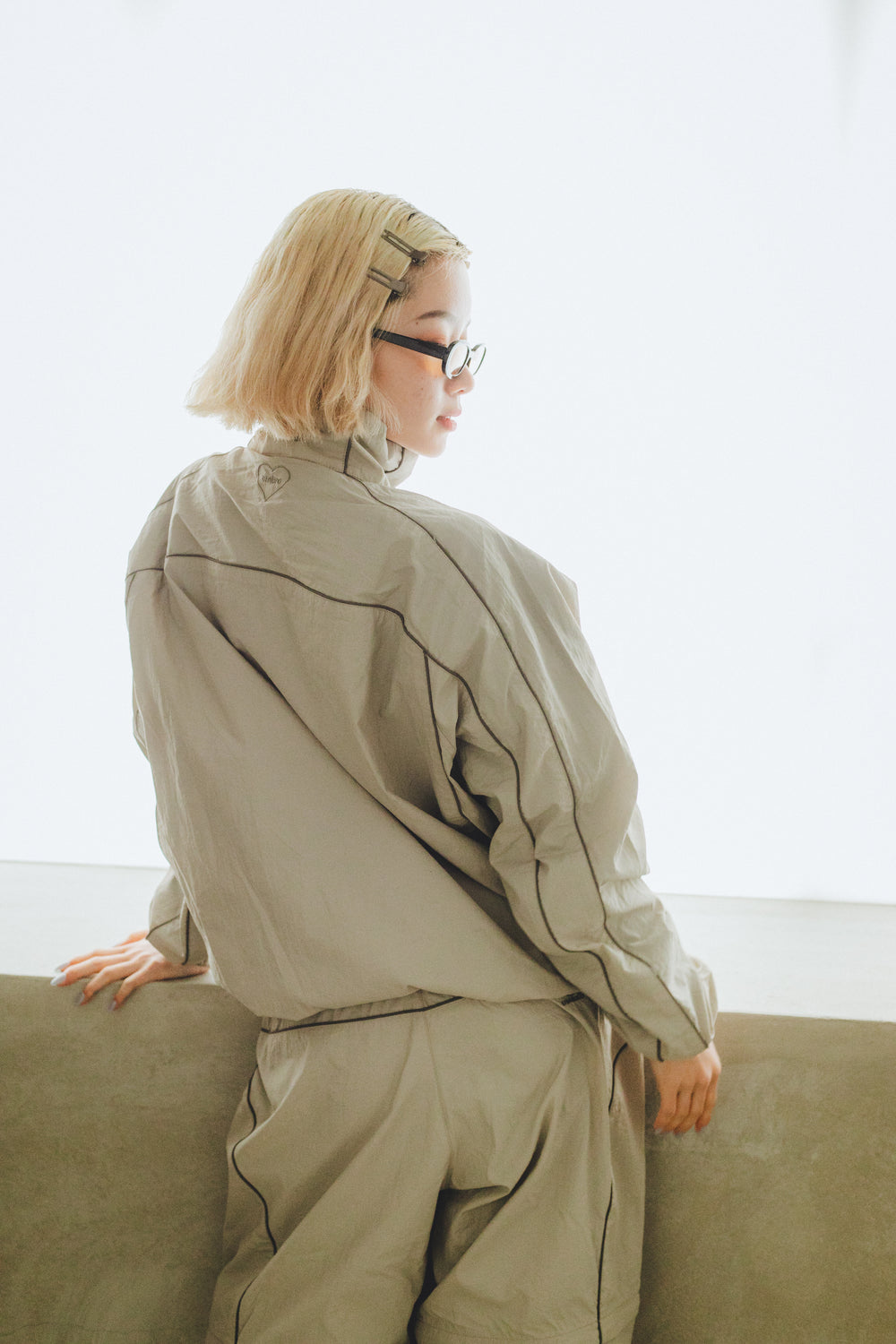 HTH × umbro nylon blouson – YZ