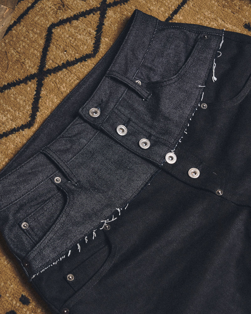 BADWAY × B.BALLSY 2up wide denim pants – YZ