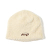 Yung徽標毛茸茸的無簷小便帽