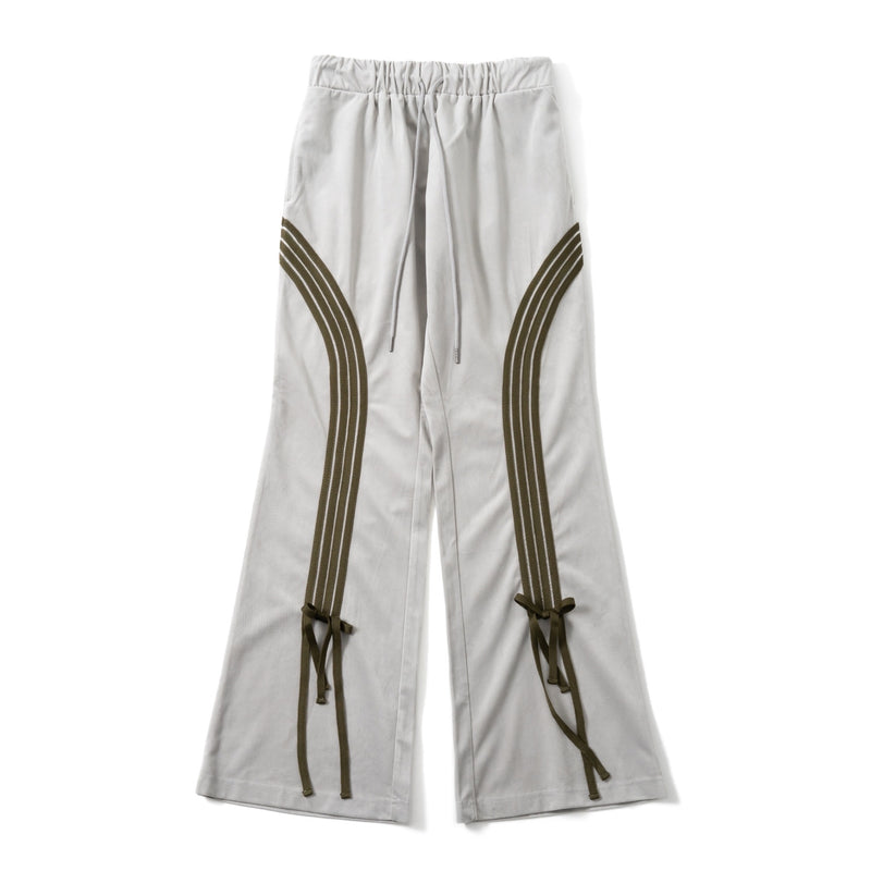 velor track pants