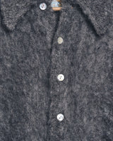 mohair blend knit cardigan