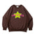 Soaking star logo sweat