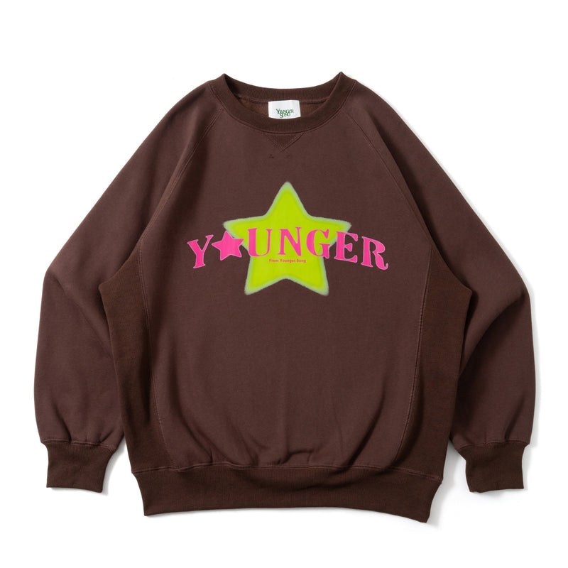 Soaking star logo sweat