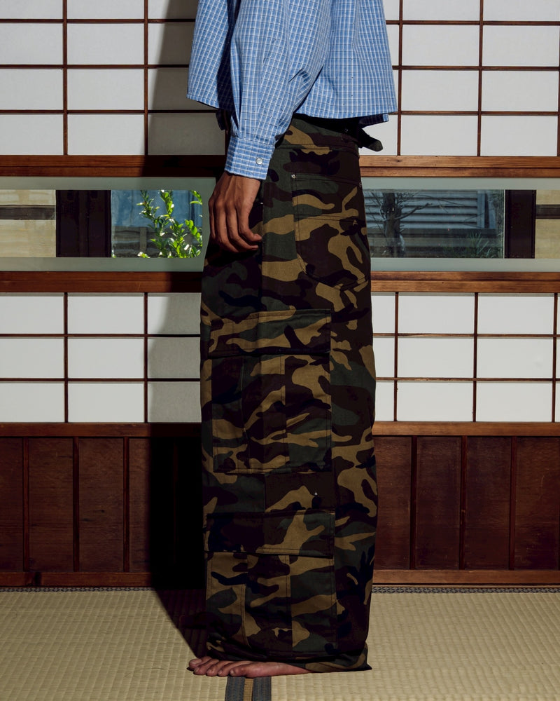 Assortment cargo denim pants