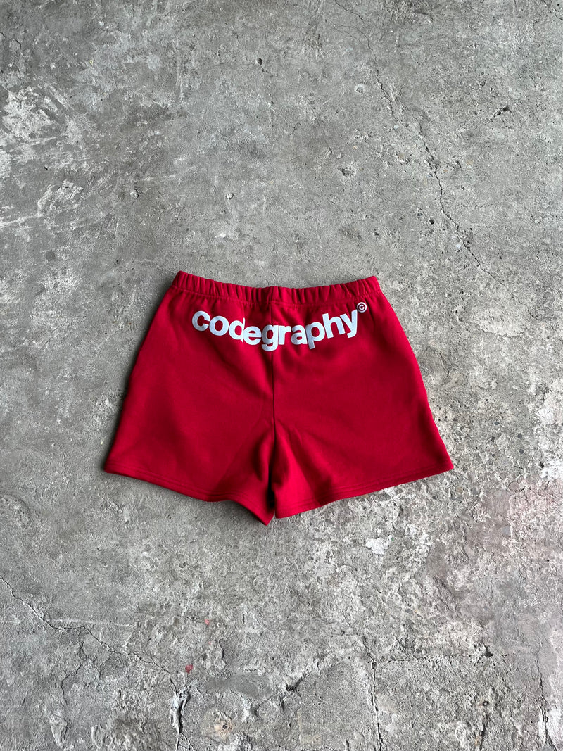 HTH × codegraphy hip logo shorts