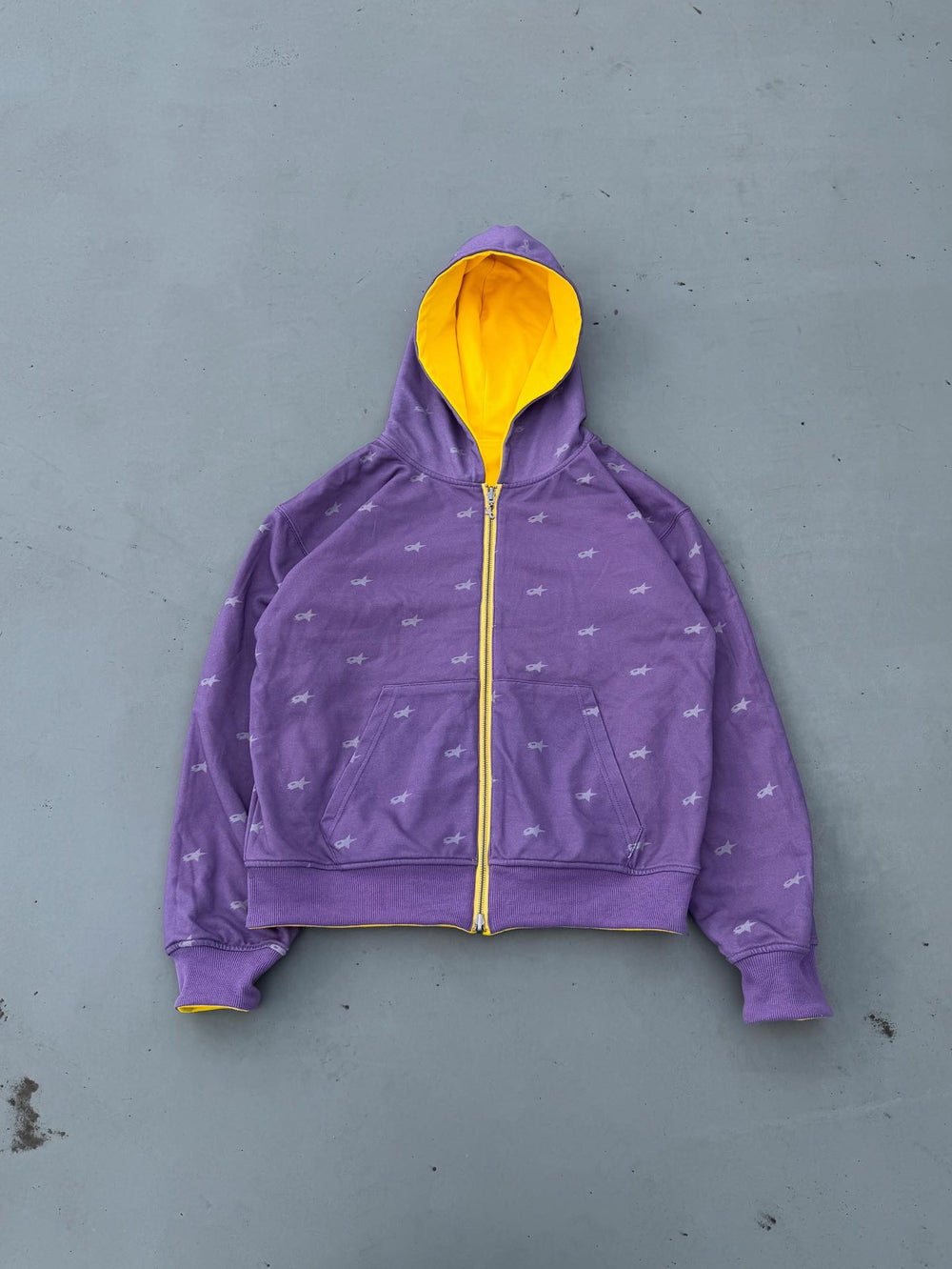 Star Logo Reversible Zip Hoodie – YZ