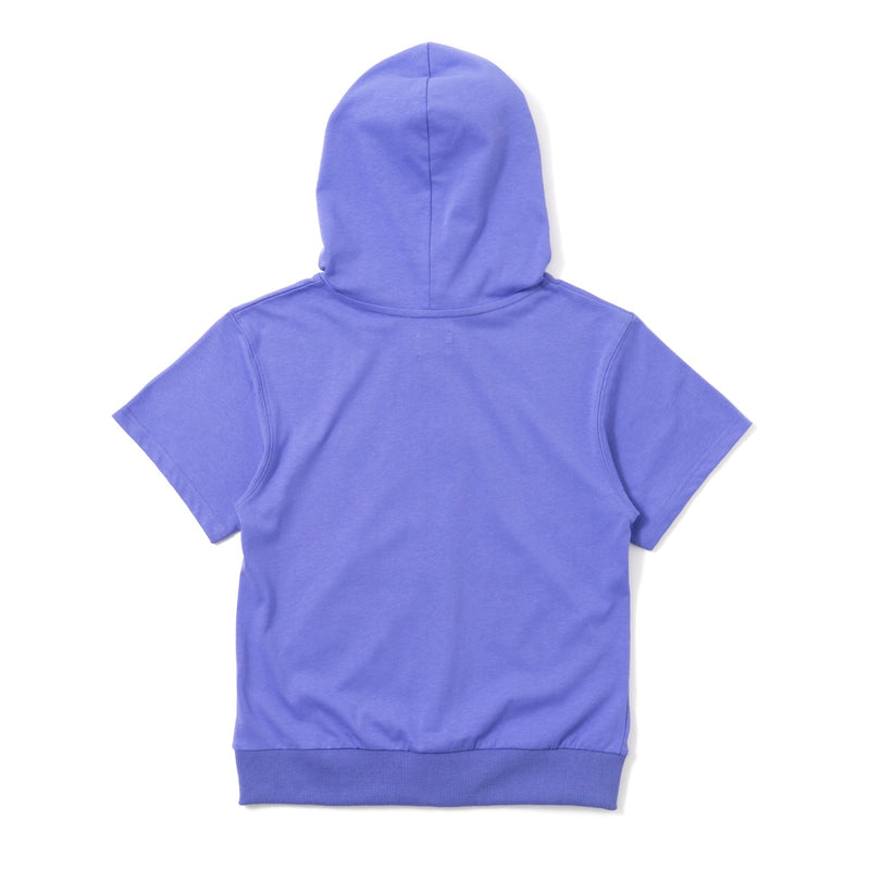 Assort Short sleeve zip hoodie