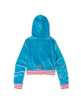 【090girl×高级拉芙】Velour Zip Hoodie 