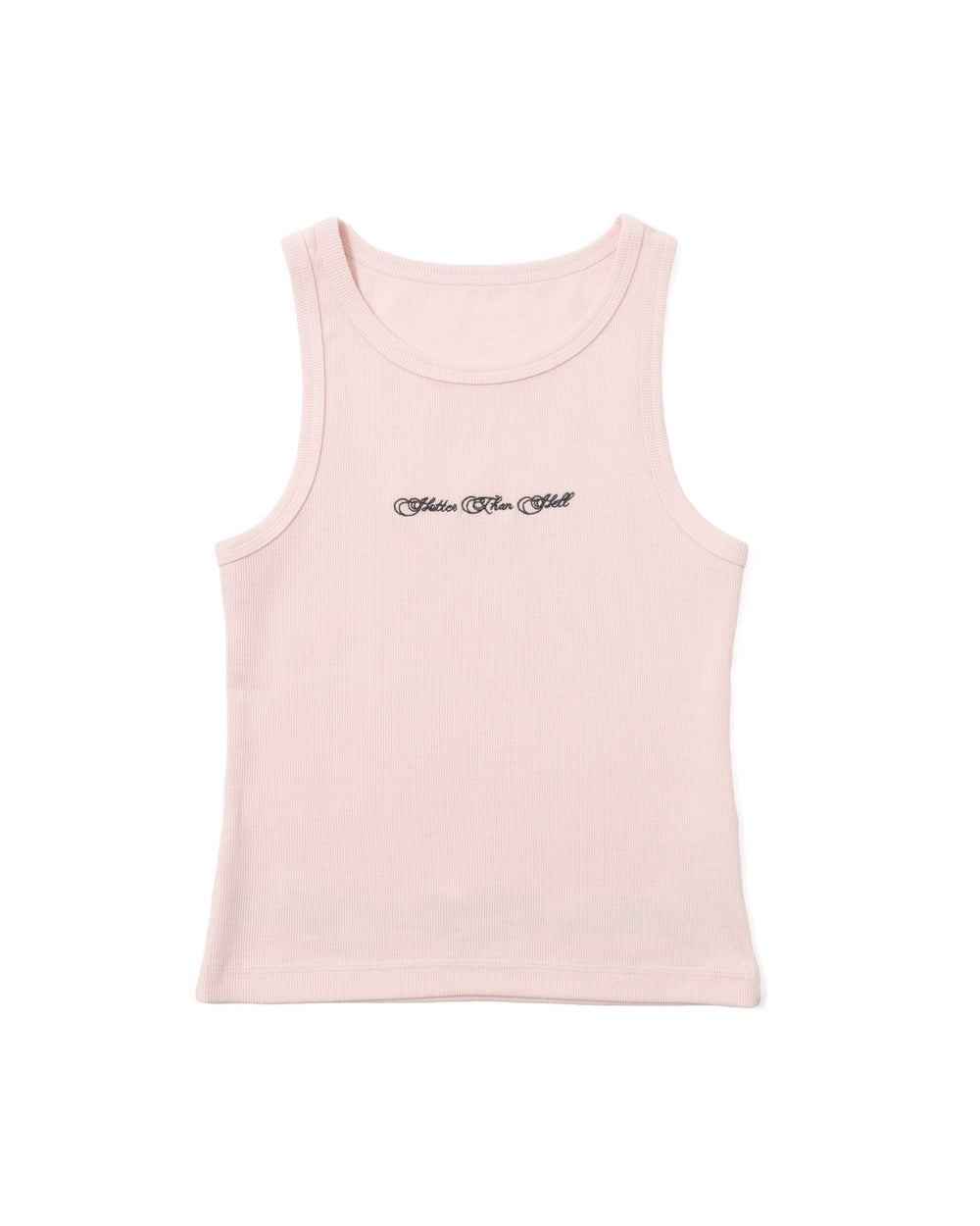 CURSIVE RIB TANKTOP – YZ