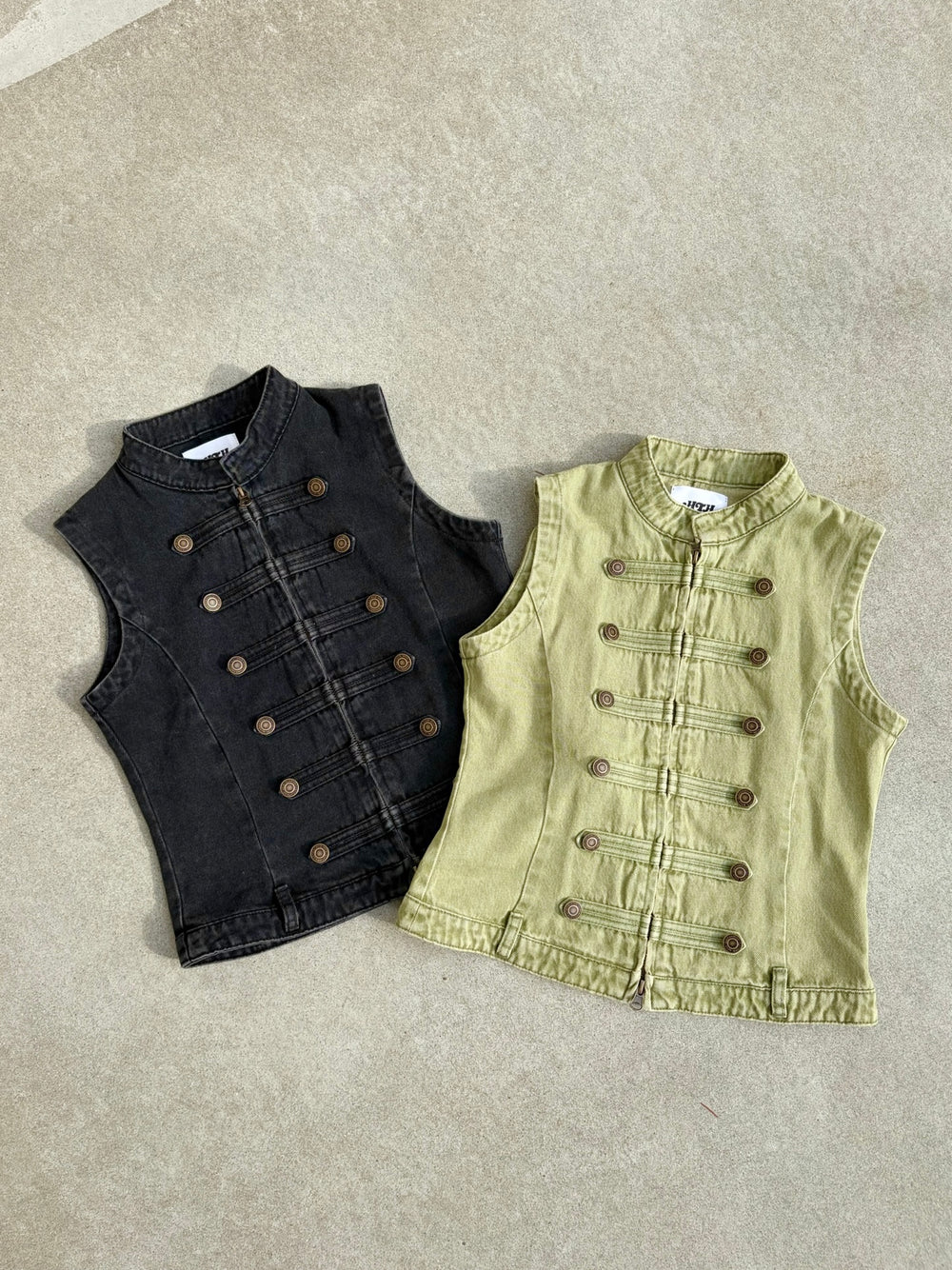 NAPOLEON DENIM VEST – YZ