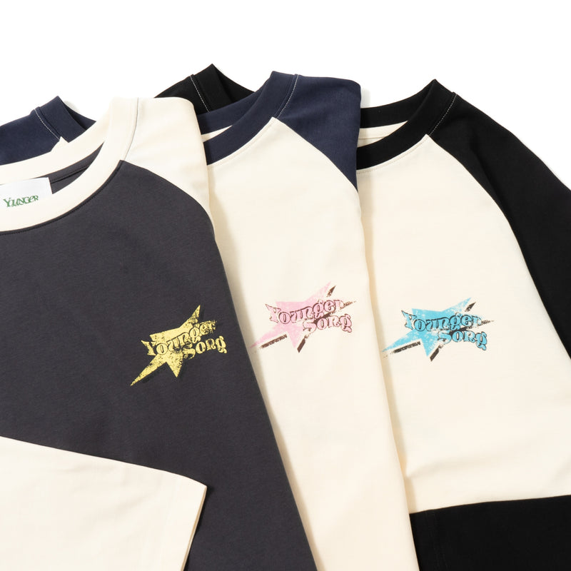 Star Logo Raglan LS T卹