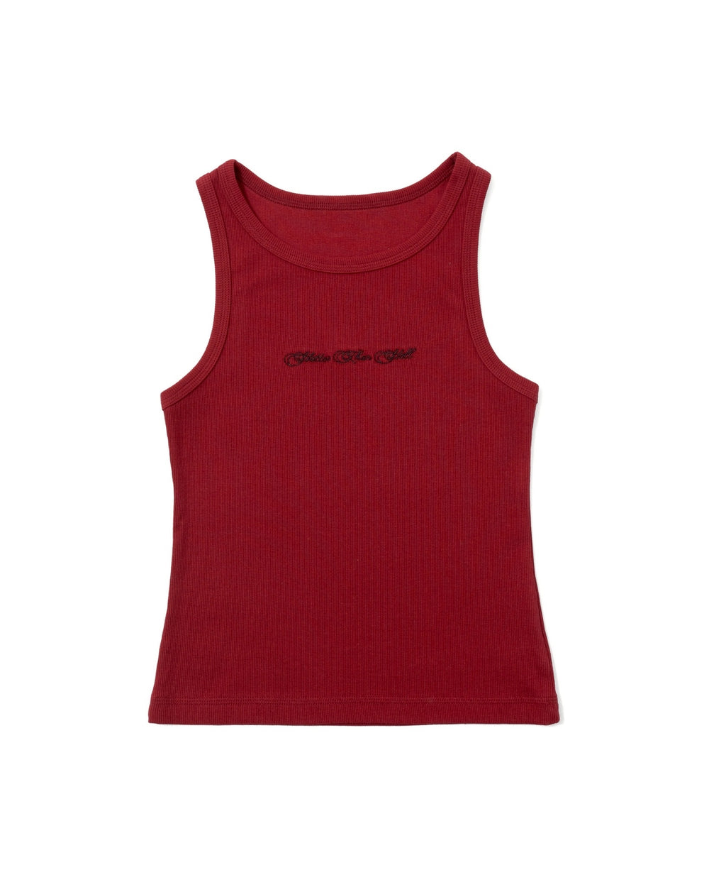 CURSIVE RIB TANKTOP – YZ