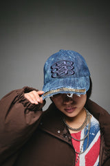 ナインディストレストキャップ 