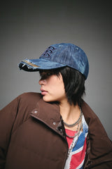 ナインディストレストキャップ 