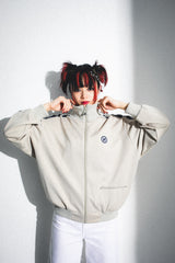 "N" Logo Simple Track Jacket