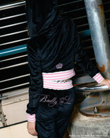 【090girl×高级拉芙】Velour Zip Hoodie 