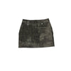 FAKE LEATHER SKIRT