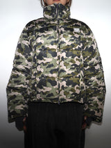 SIGNATURE RUBBER LOGO 羽绒服 