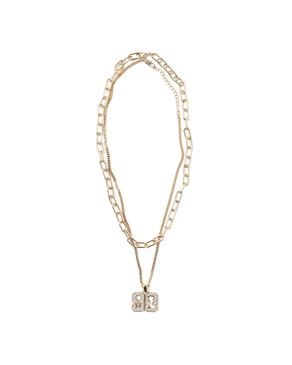 90 Sexy Logo Layered Necklace – YZ