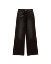 STITCH LOGO STRAIGHT DENIM PANTS