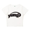 yung logo spray ss tee